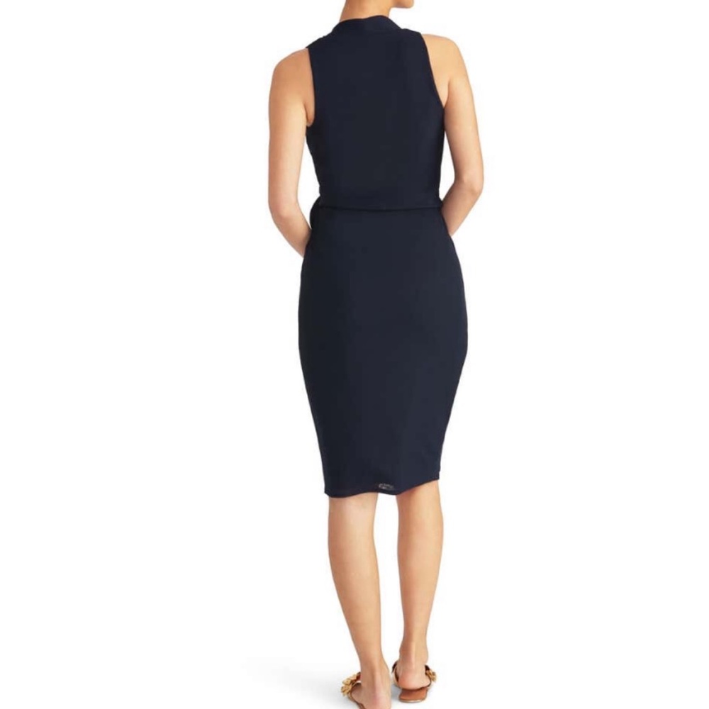 Rachel Roy Collection Wrap Front Sheath Dress - Picture 2 of 9